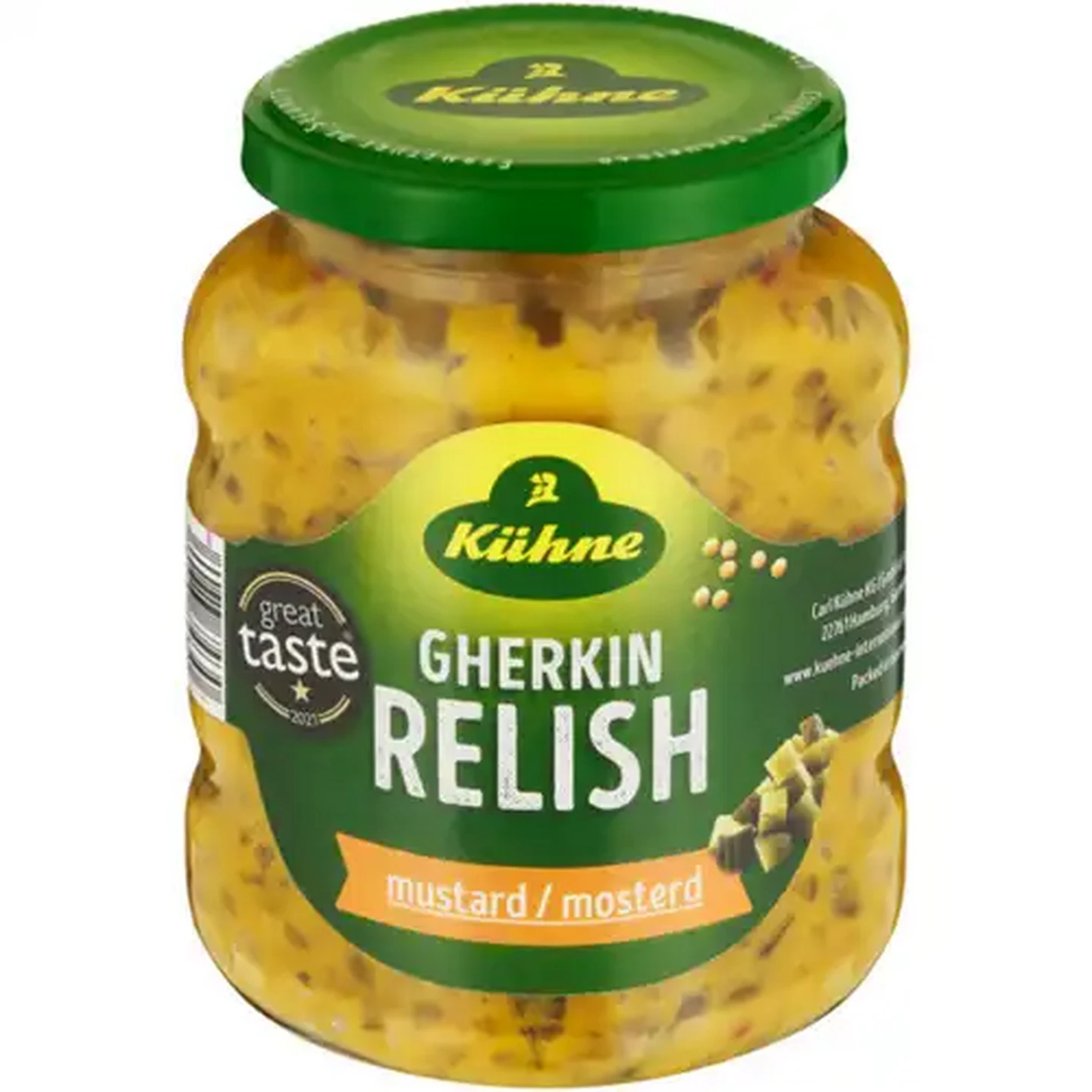 Image of Kühne Gherkin Relish Mustard 350g