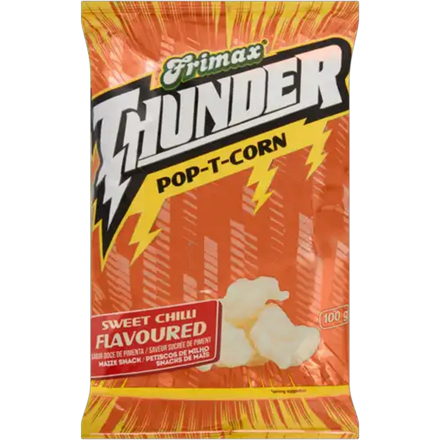 Image of Frimax Thunder Sweet Chilli Flavoured Pop-T-Corn 100g