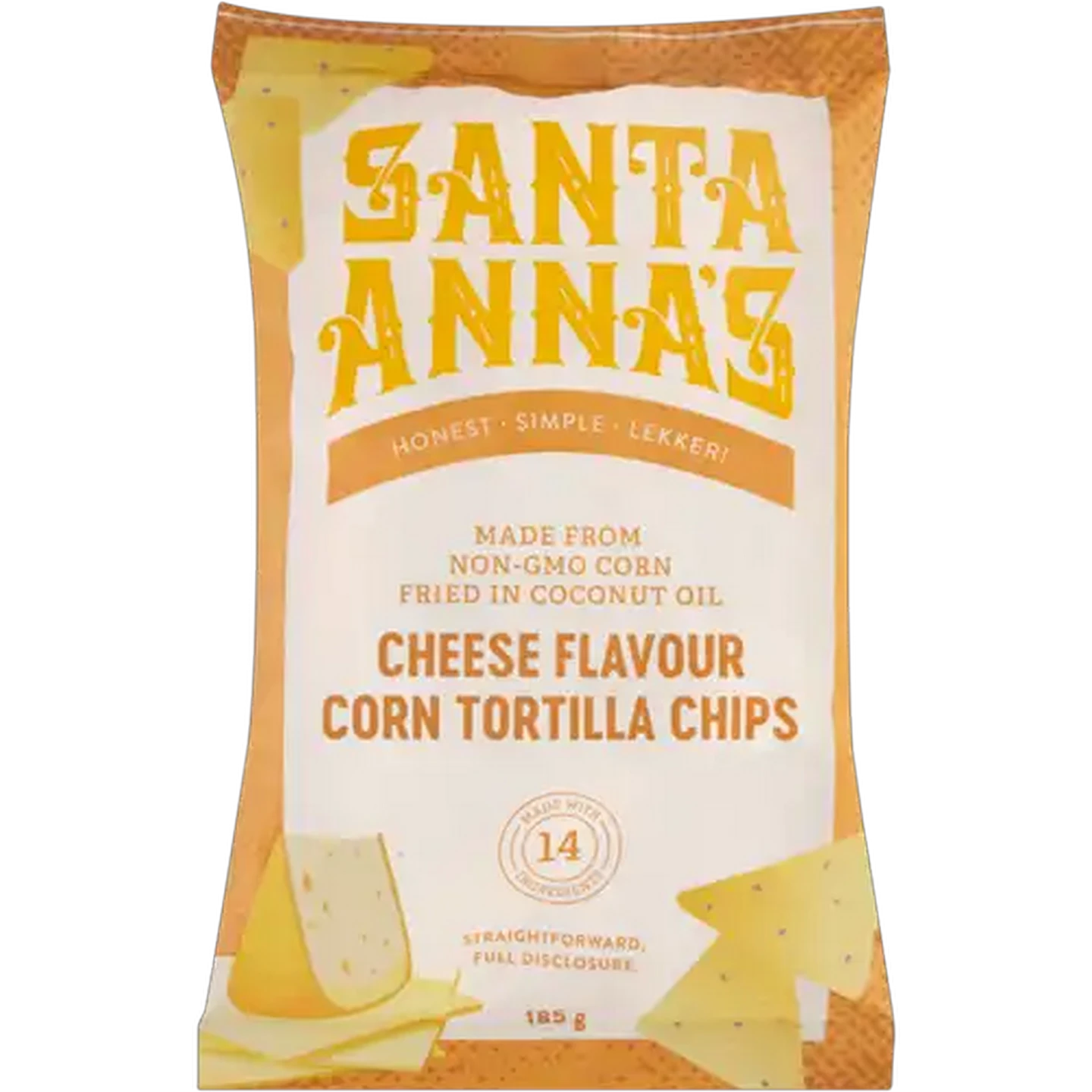 Image of Santa Anna's Cheese Flavour Corn Tortilla Chips 185g
