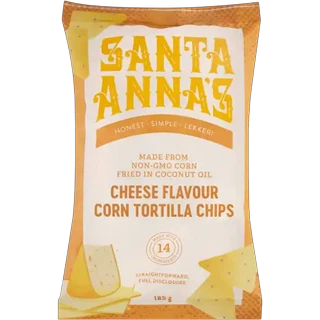 Santa Anna's Cheese Flavour Corn Tortilla Chips 185g