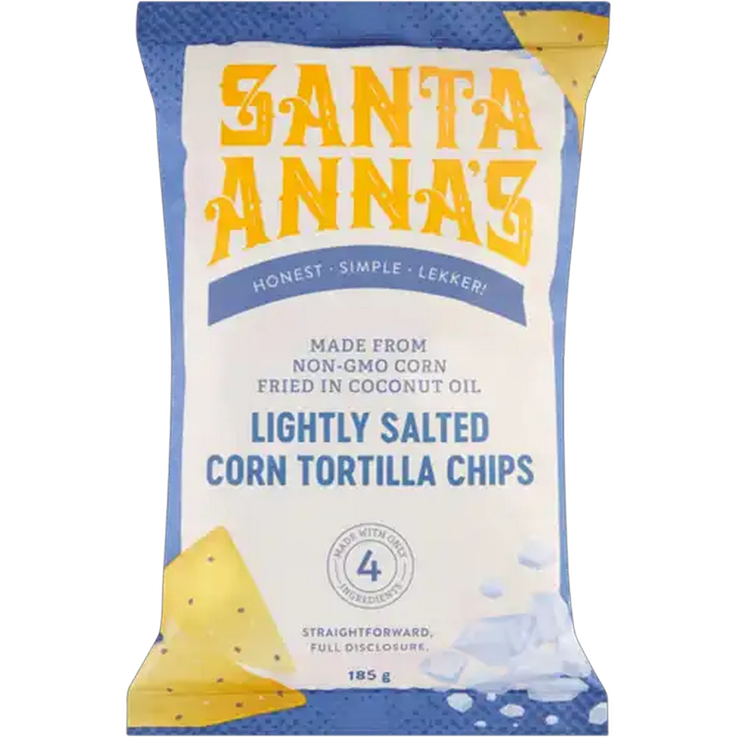 Image of Santa Anna's Lightly Salted Corn Tortilla Chips 185g