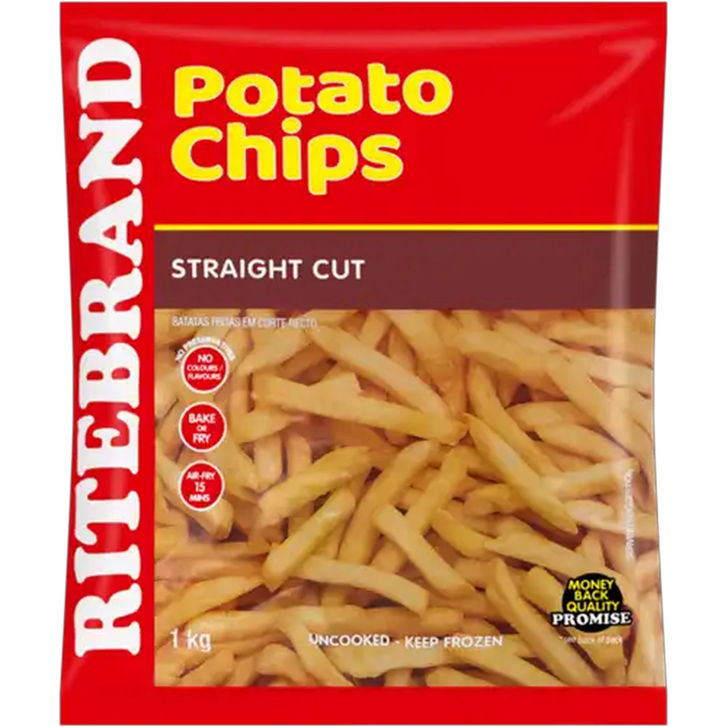 Image of Ritebrand Frozen Straight Cut Potato Chips 1kg