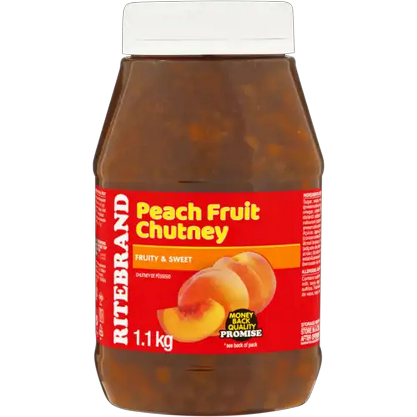 Image of Ritebrand Peach Fruit Chutney 1.1kg