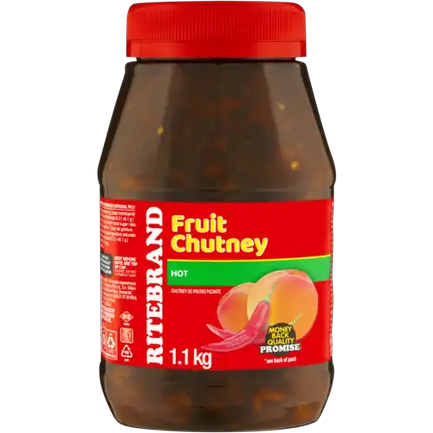Image of Ritebrand Hot Fruit Chutney 1.1kg
