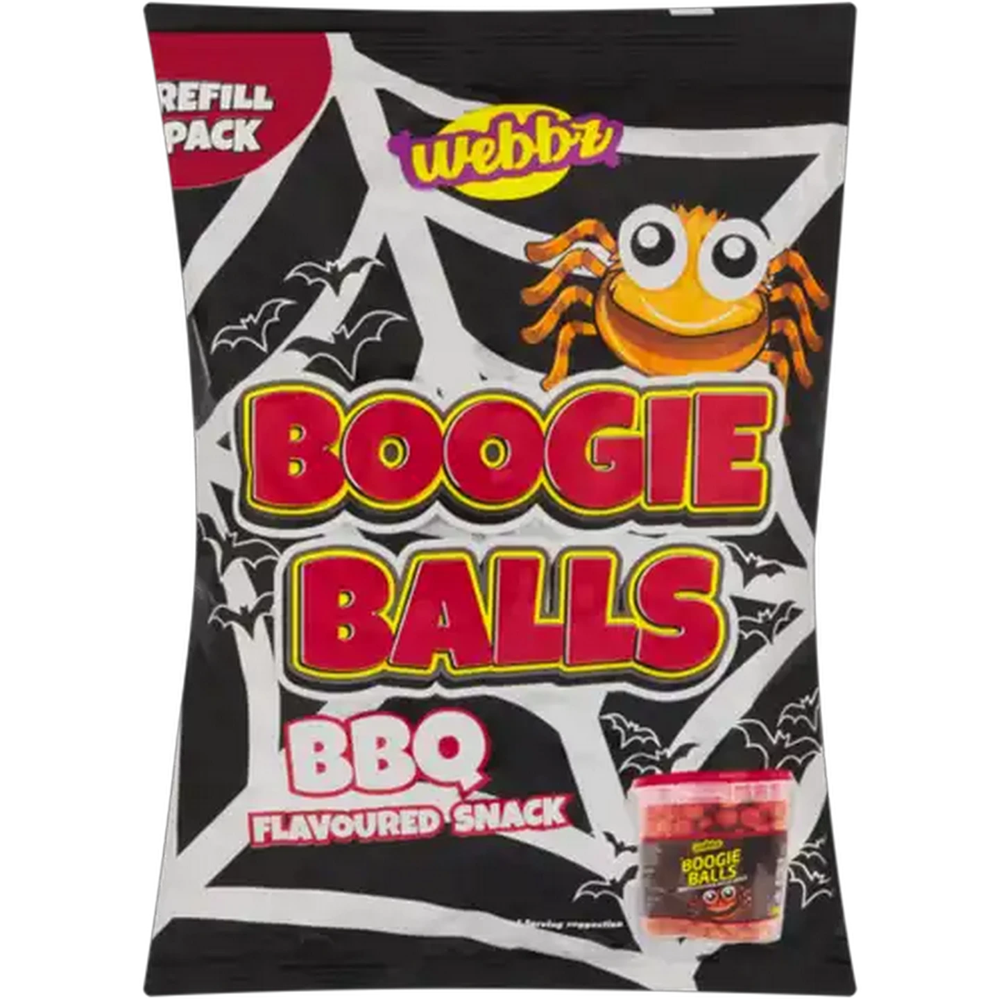 Image of Webbz BBQ Flavoured Boogie Balls 100g
