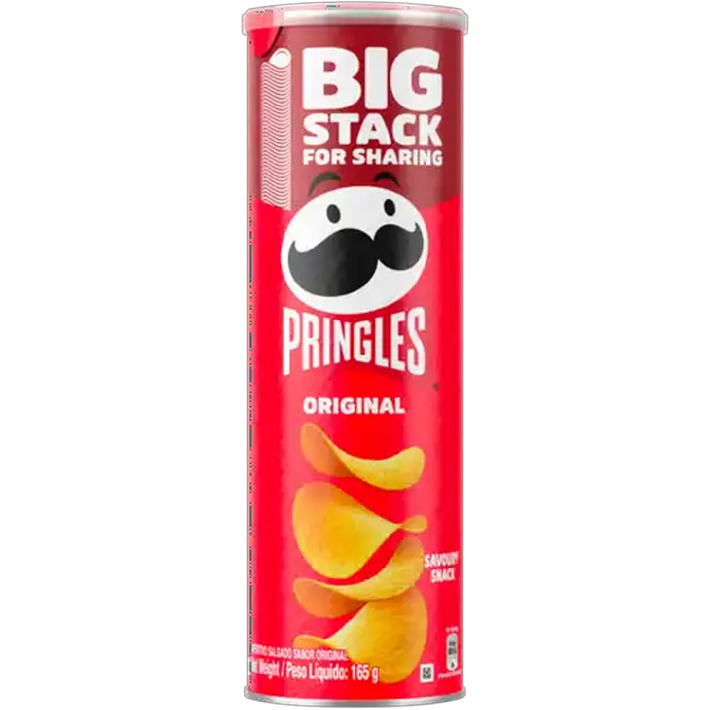 Image of Pringles Original Savoury Snack 165g