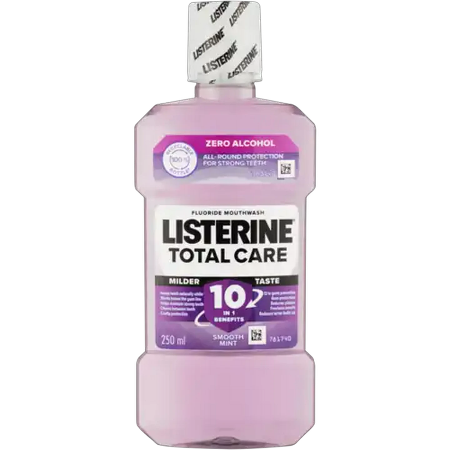 Image of LISTERINE Total Care Smooth Mint Flouride Mouthwash 250ml