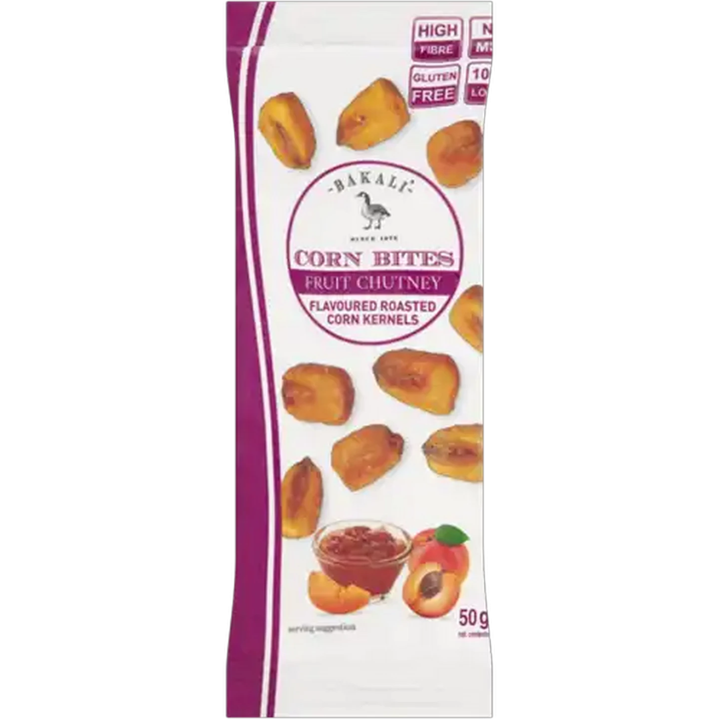 Image of Bakali Fruit Chutney Flavoured Corn Bites 50g