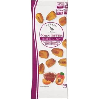 Bakali Fruit Chutney Flavoured Corn Bites 50g