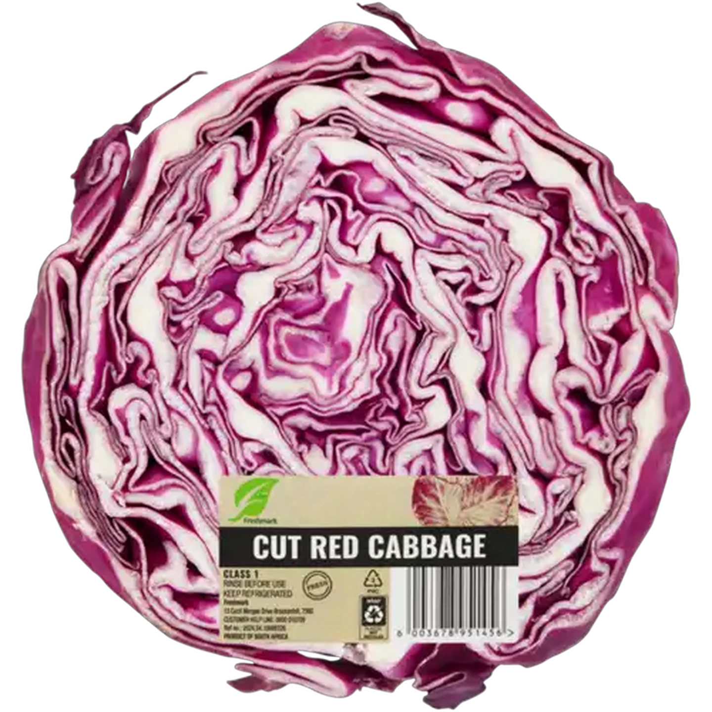Image of Cut Red Cabbage