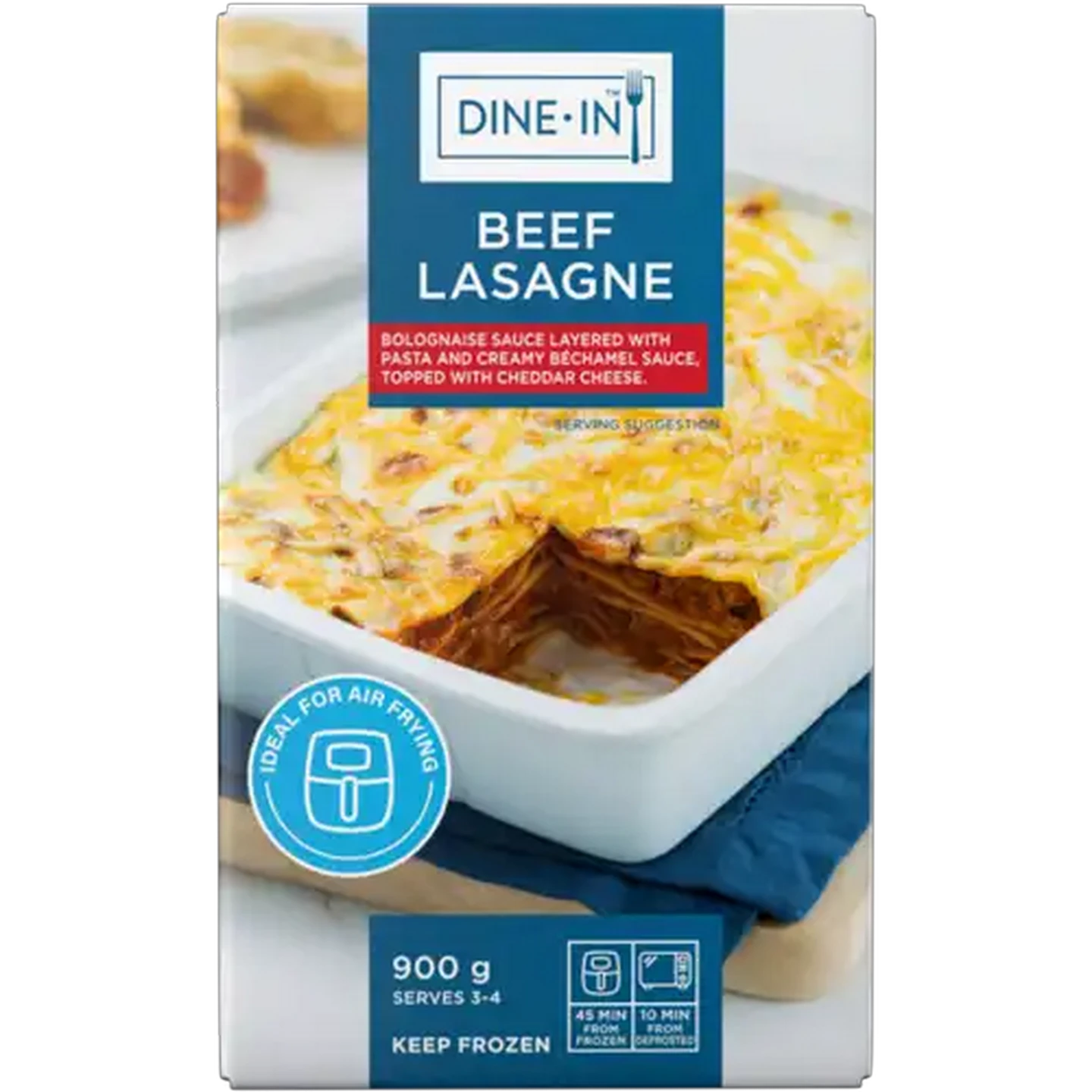 Image of Dine-In Frozen Beef Lasagne 900g
