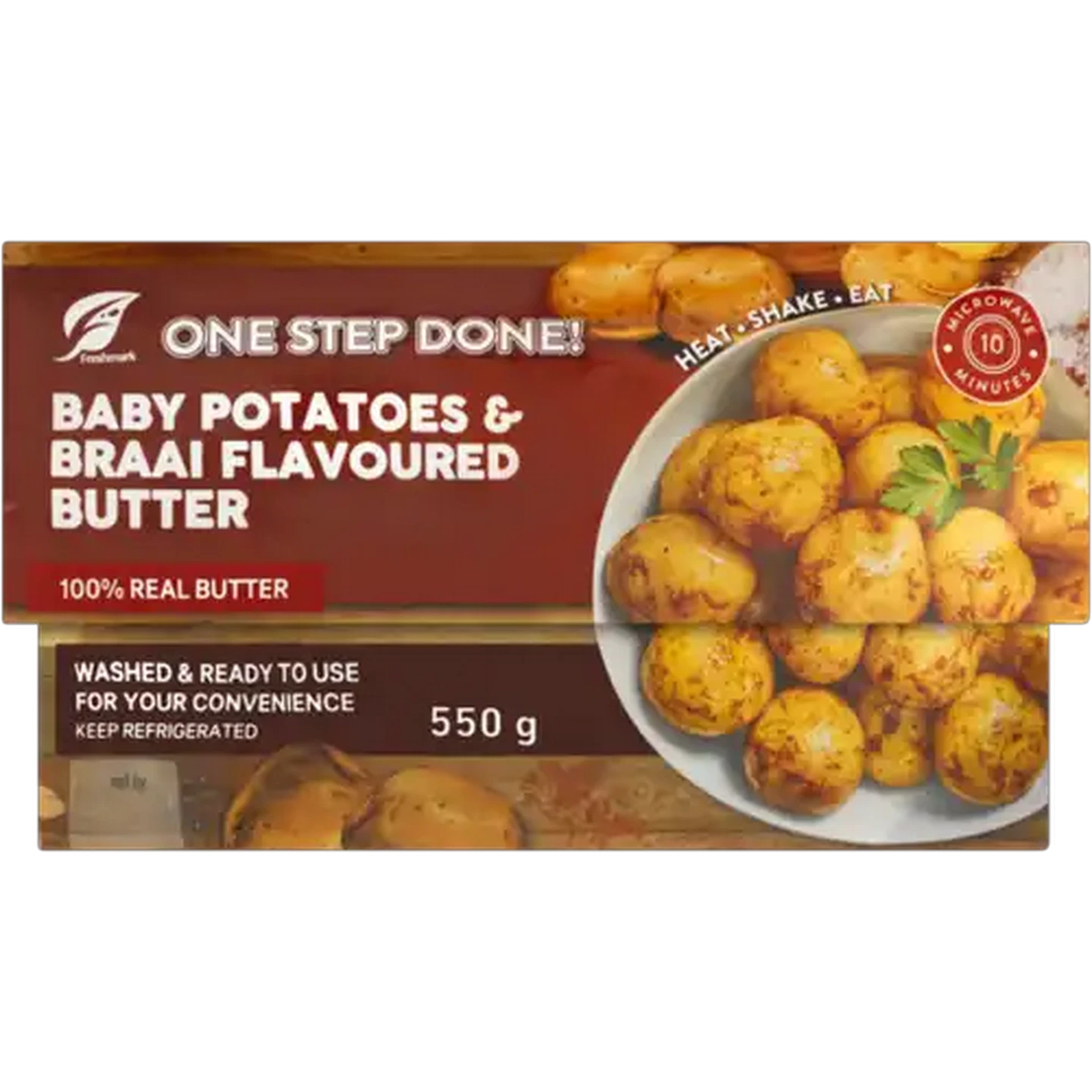 Image of Baby Potatoes & Braai Flavoured Butter 550g