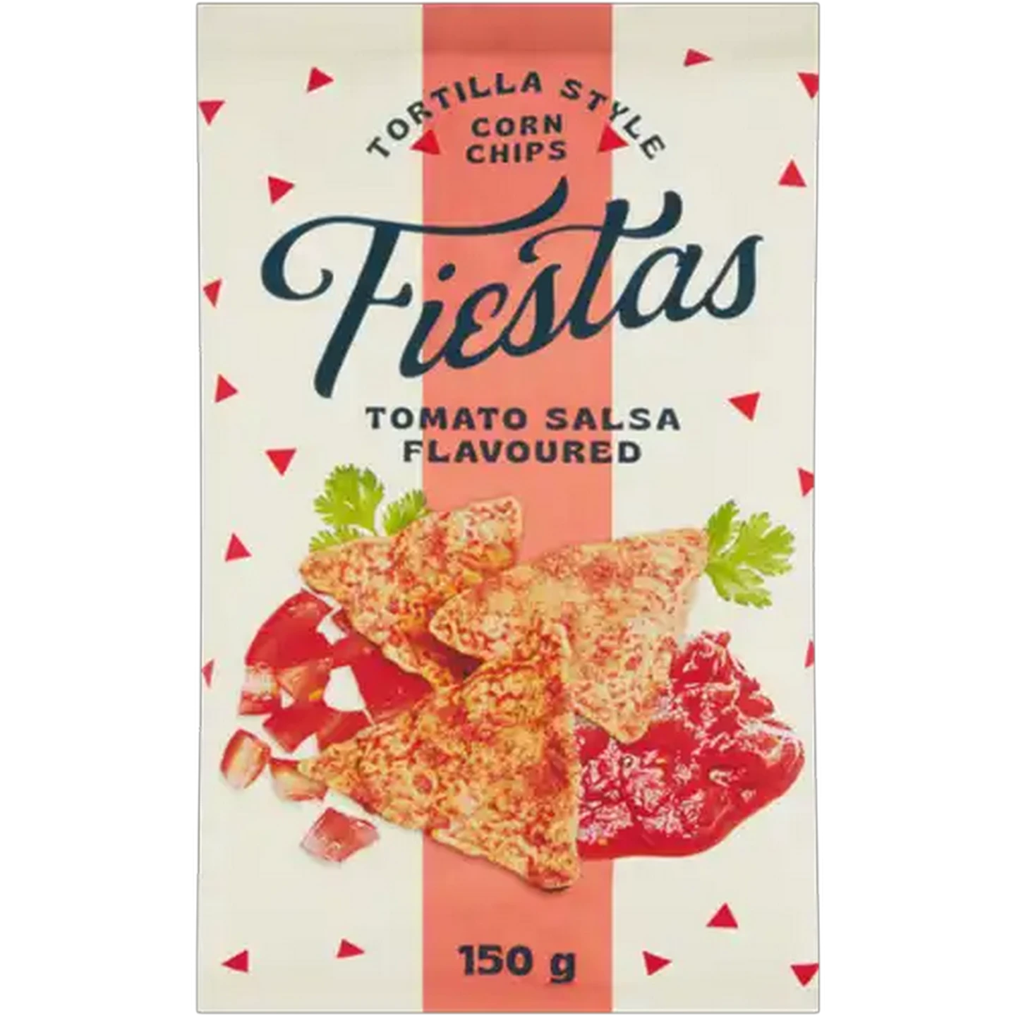 Image of Fiestas Tomato Salsa Flavoured Tortilla Style Corn Chips 150g