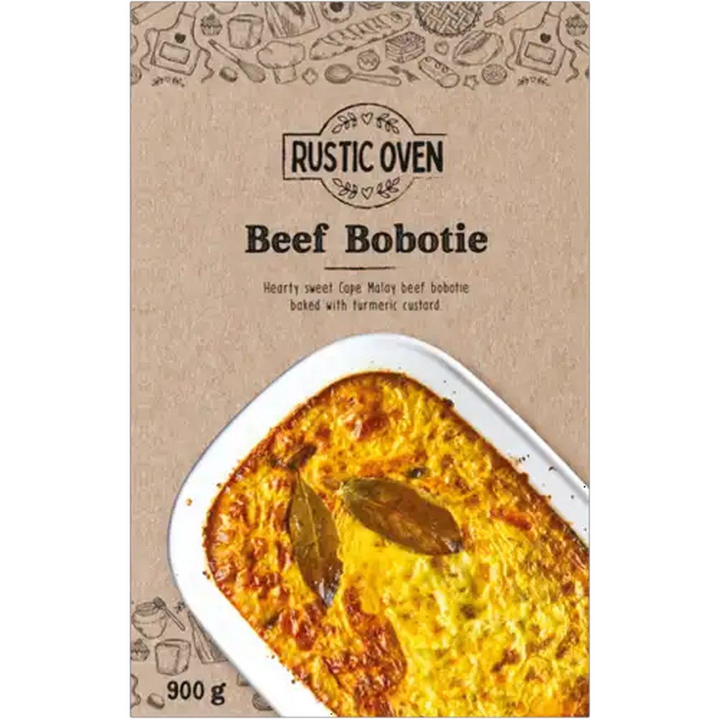 Image of Rustic Oven Frozen Beef Bobotie 900g