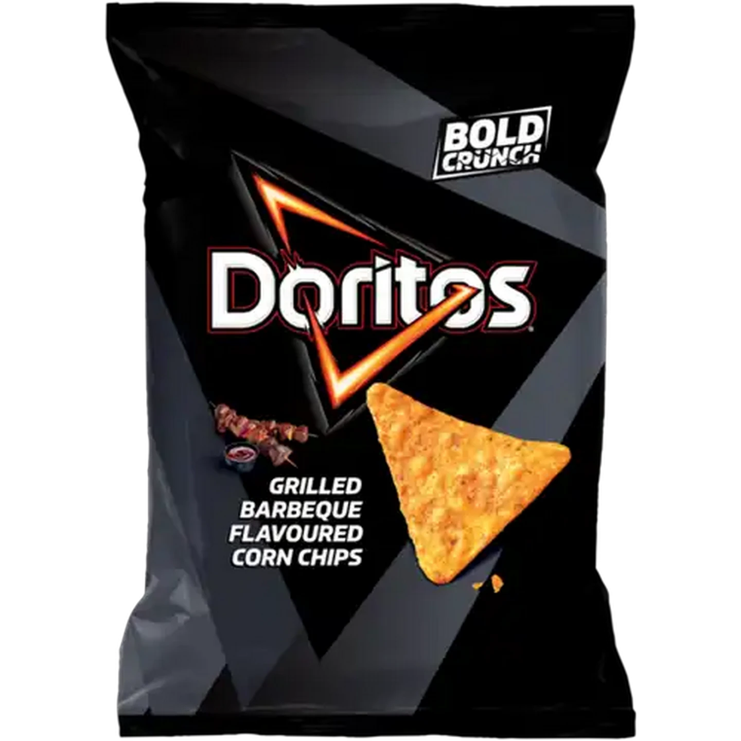 Image of Doritos Bold Crunch Grilled Barbeque Flavoured Corn Chips 145g
