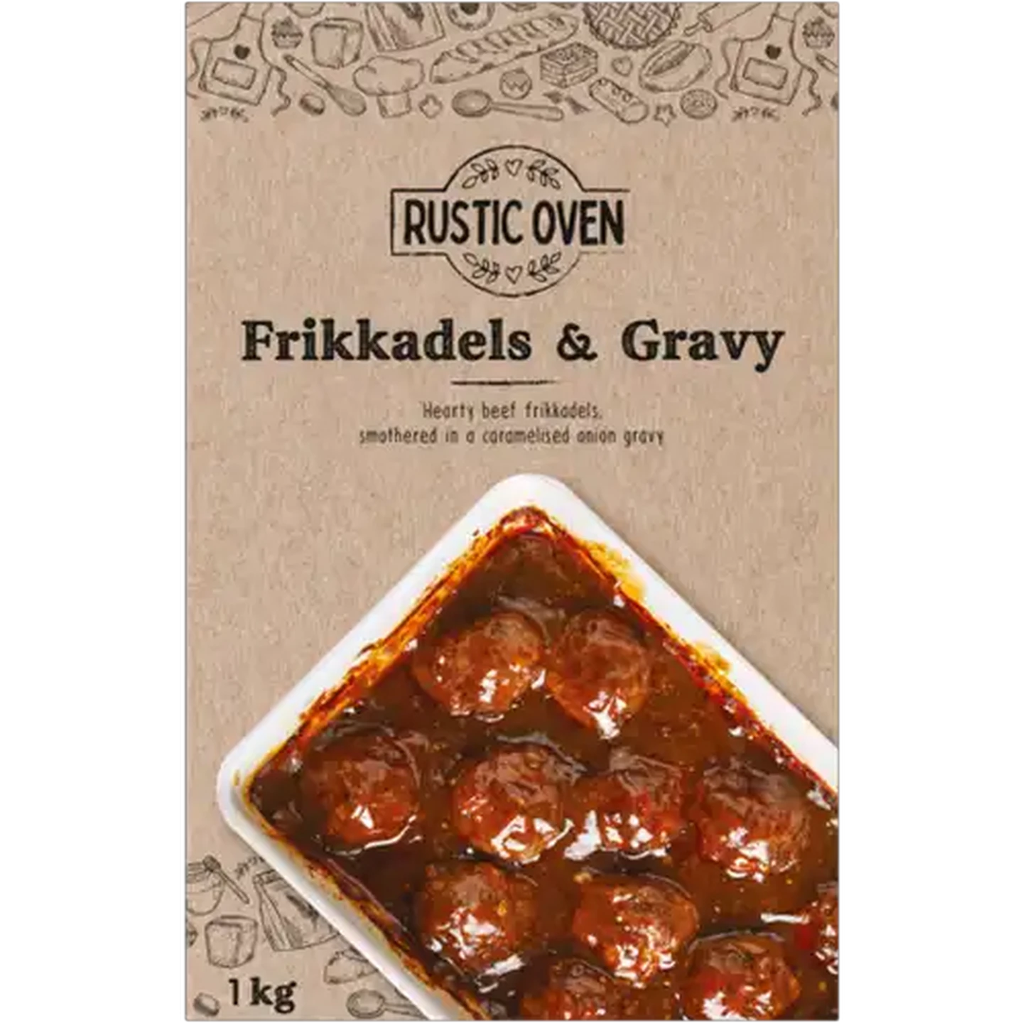 Image of Rustic Oven Frozen Frikkadels & Gravy 1kg