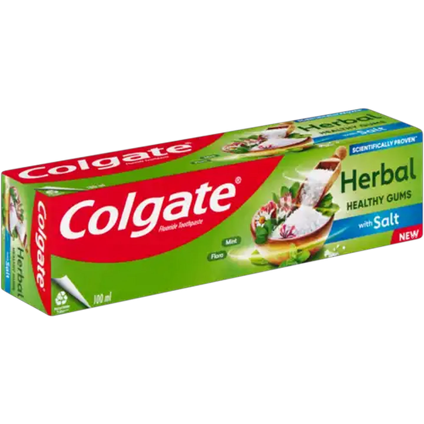 Image of Colgate Herbal Fluoride Toothpaste with Salt 100ml