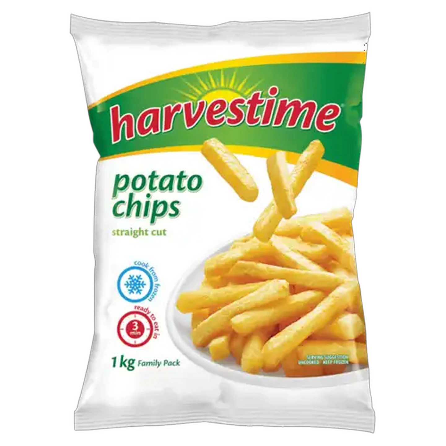 Image of Harvestime Frozen Potato Chips 1kg