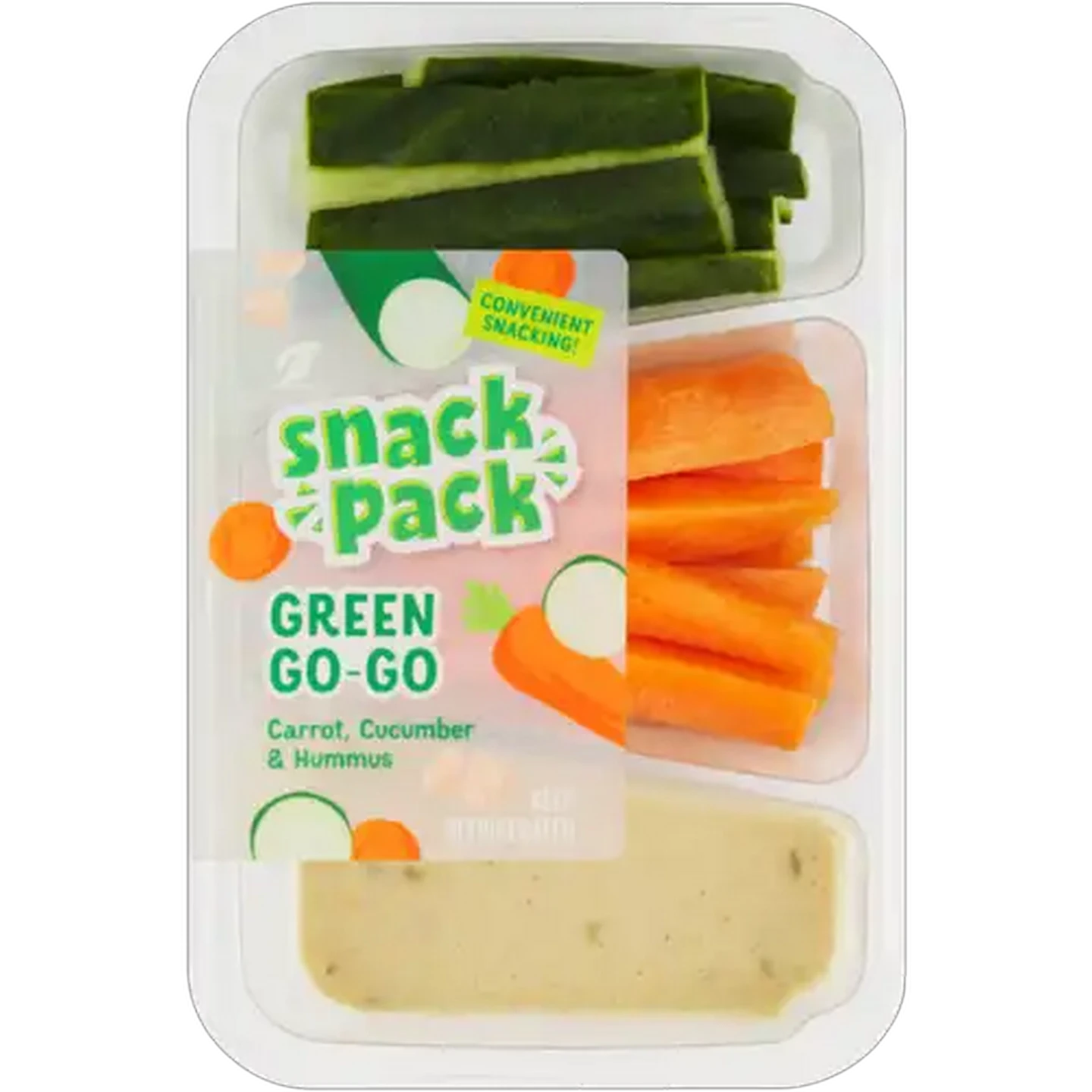 Image of Green Go-Go Snack Pack 120g