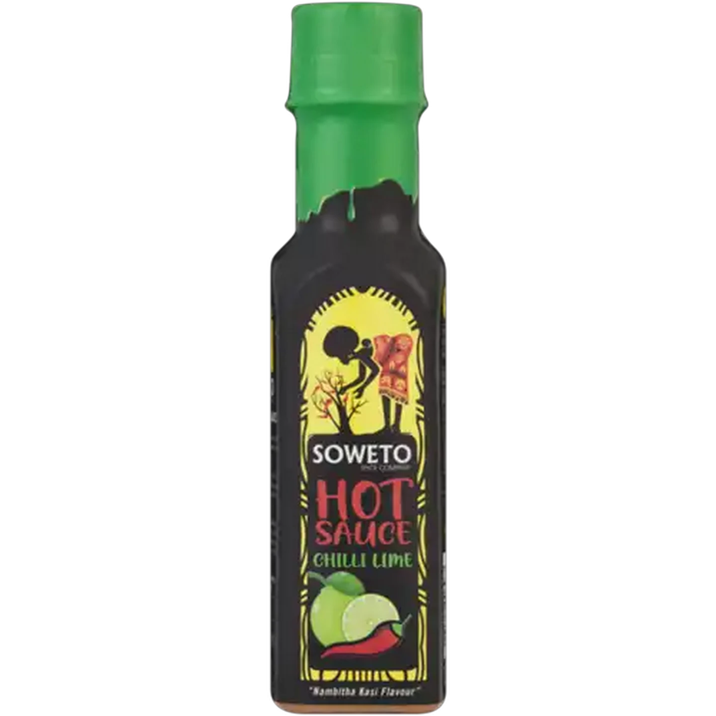 Image of The Soweto Spice Company Chilli Lime Hot Sauce 150ml
