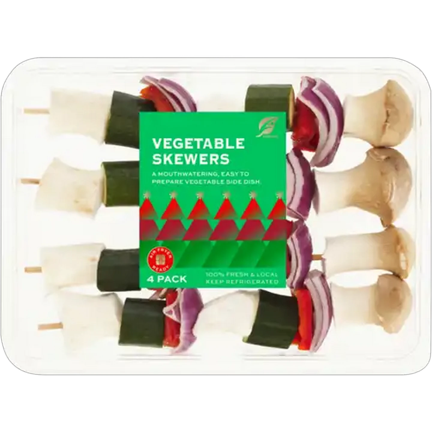 Image of Vegetable Skewers 4 Pack