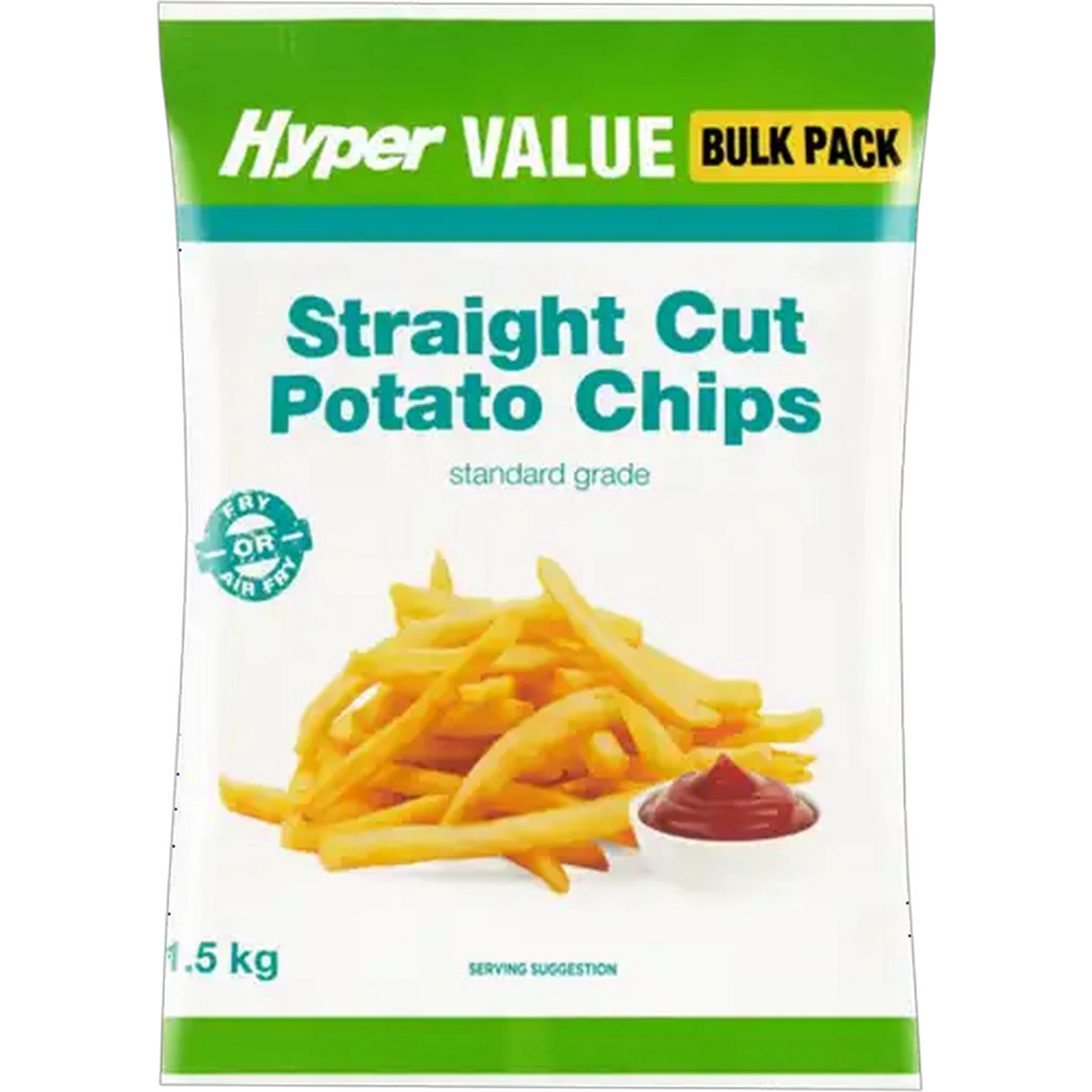 Image of Hyper Value Frozen Straight Cut Potato Chips 1.5kg