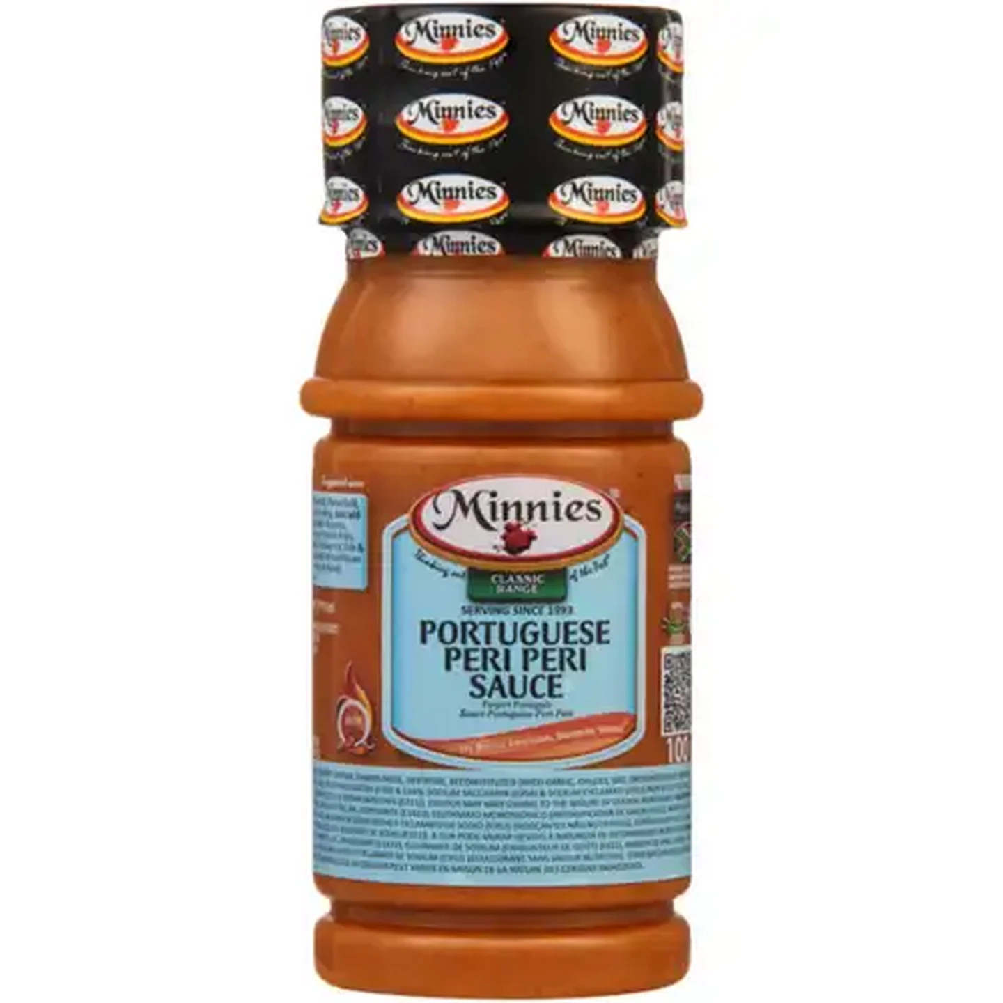 Image of Minnies Hot Portuguese Peri Peri Sauce 100ml