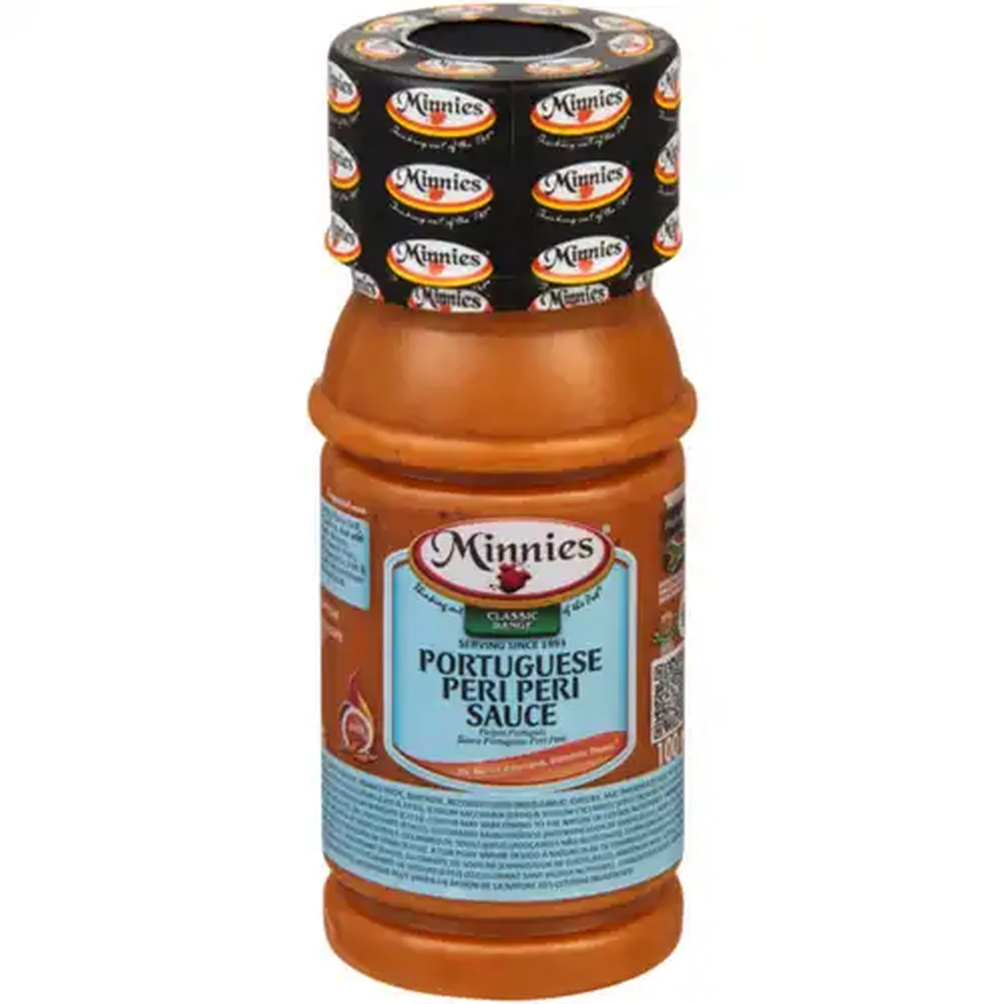 Image of Minnies Hot Portuguese Peri Peri Sauce 100ml