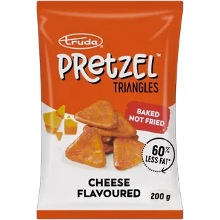Pretzels Cheese Flavoured Triangles 200g