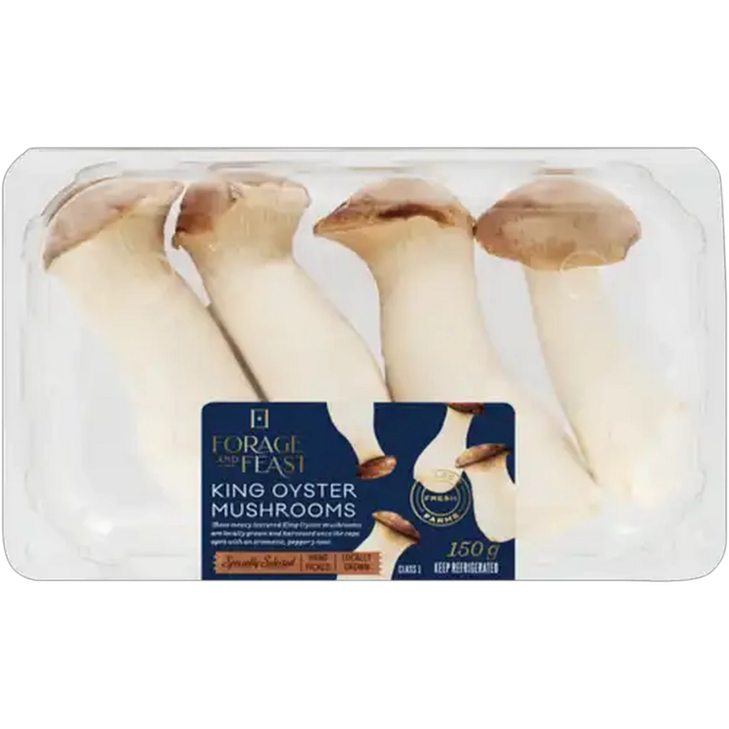 Image of Forage And Feast King Oyster Mushrooms 150g
