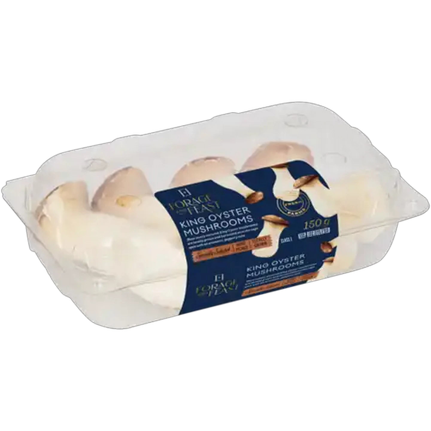 Image of Forage And Feast King Oyster Mushrooms 150g