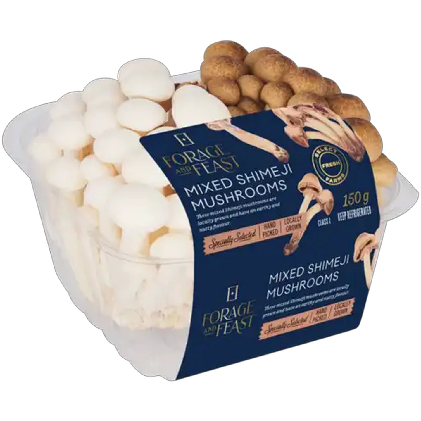 Image of Forage And Feast Mixed Shimeji Mushrooms 150g