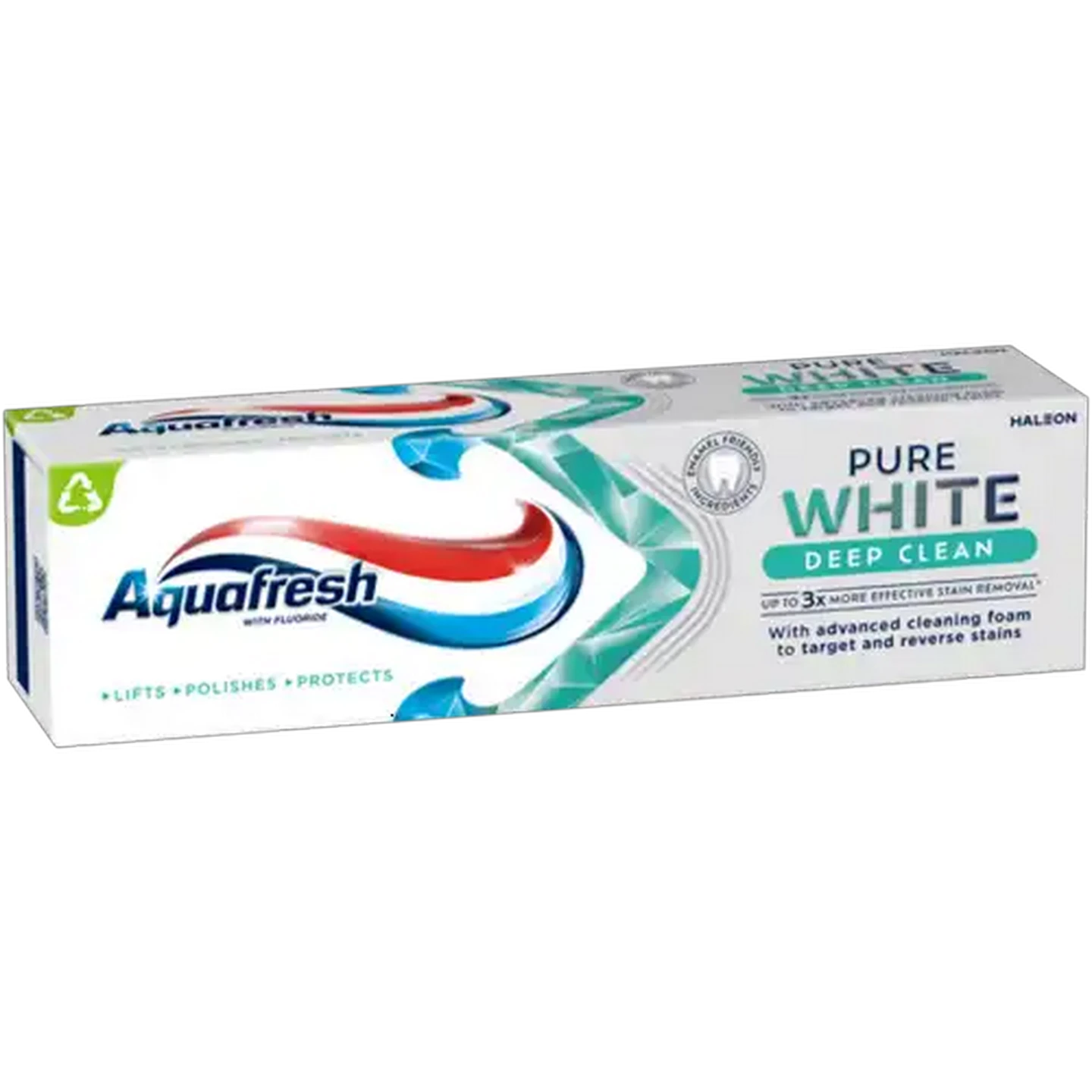 Image of Aquafresh Pure White Deep Clean Fluoride Toothpaste 75ml