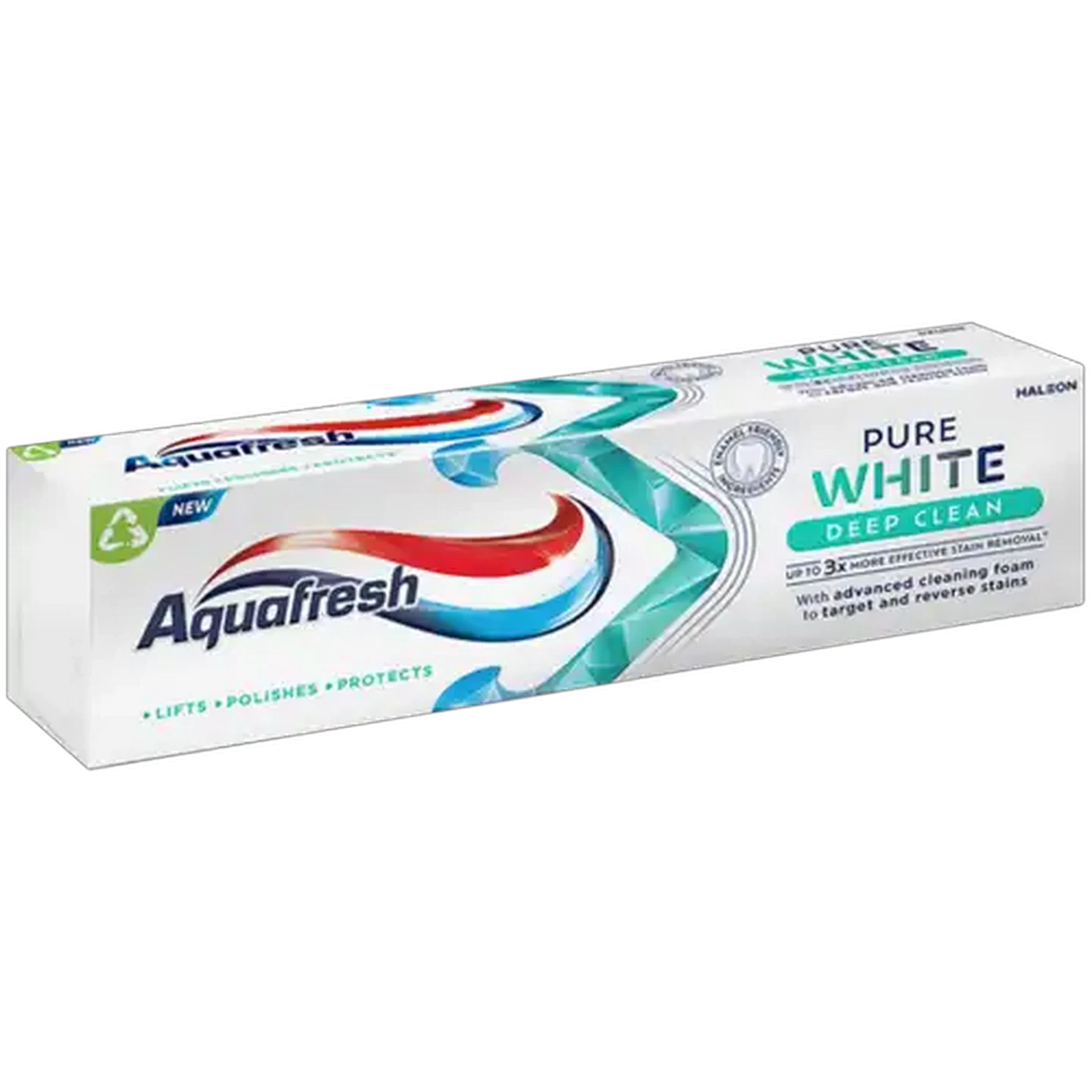 Image of Aquafresh Pure White Deep Clean Fluoride Toothpaste 75ml