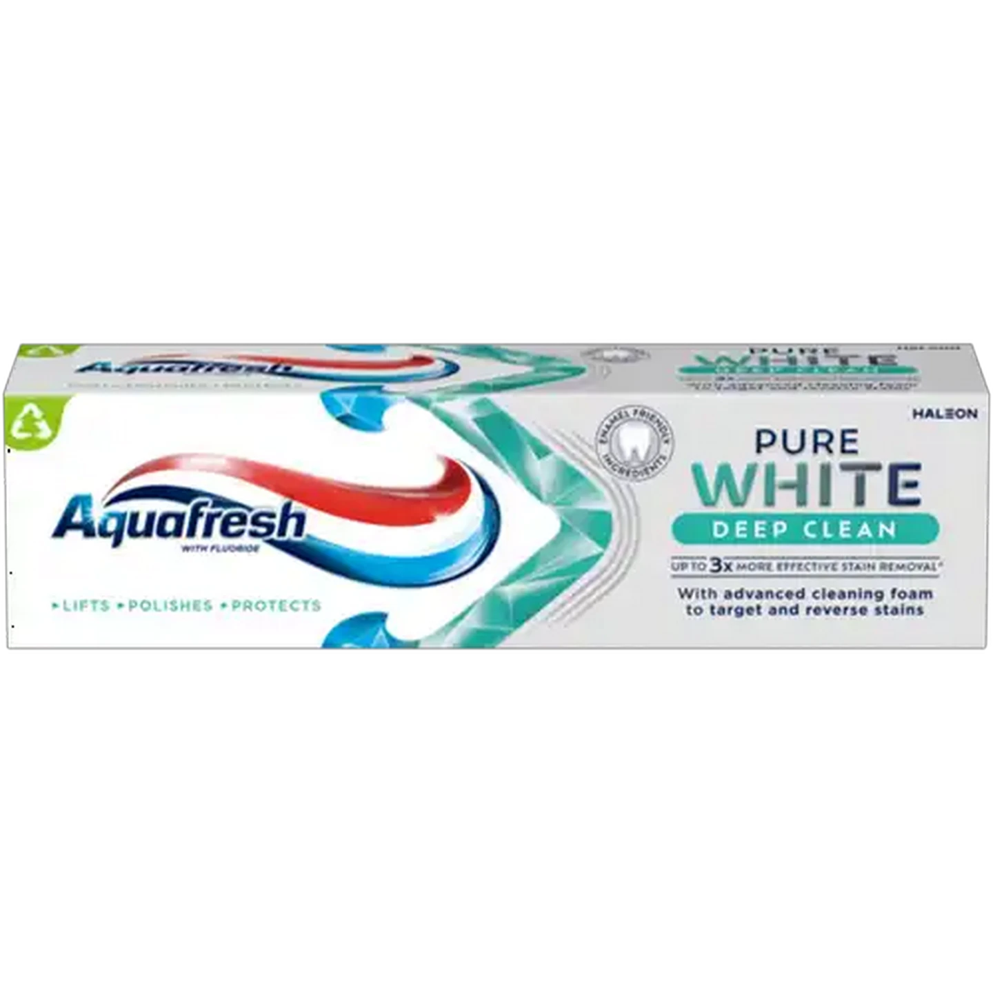 Image of Aquafresh Pure White Deep Clean Fluoride Toothpaste 75ml