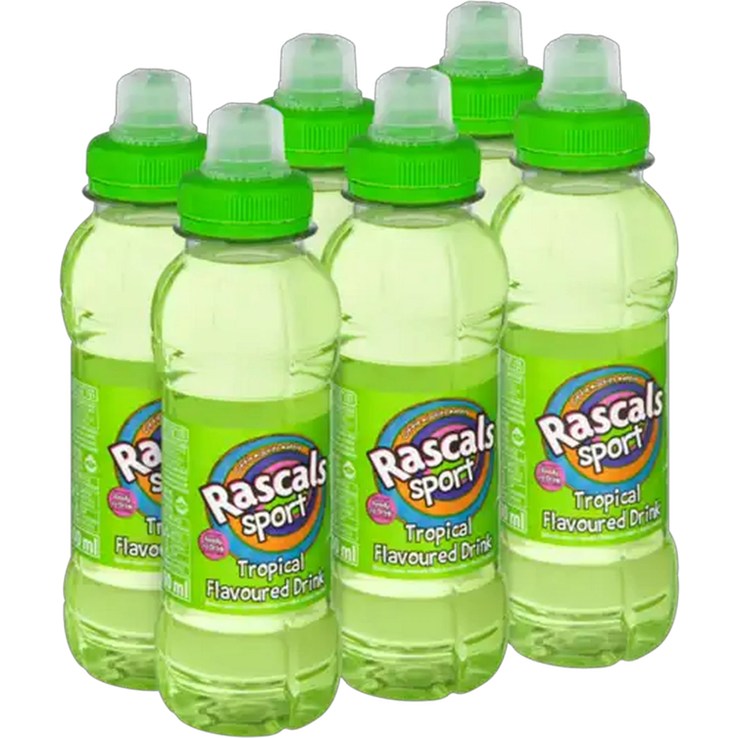 Image of Rascals Sport Tropical Flavoured Drink 6 x 300ml