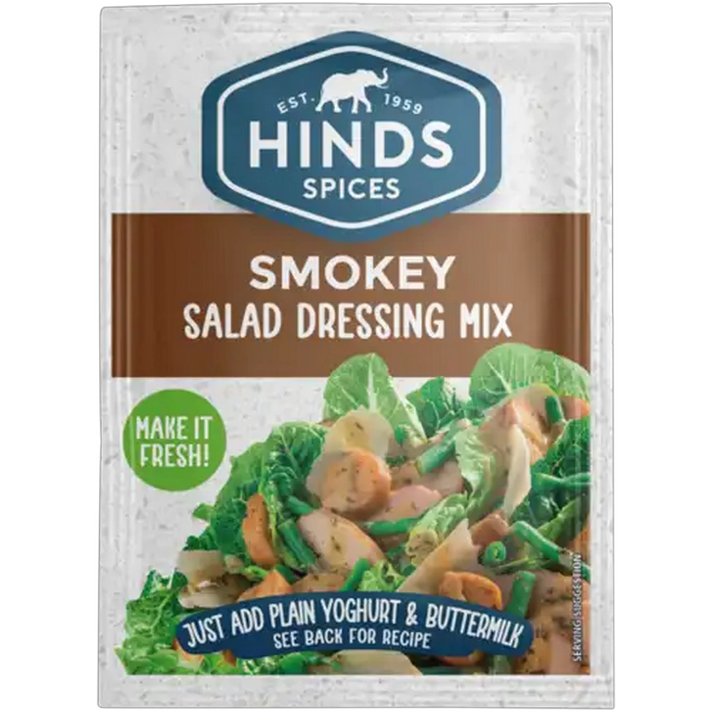 Image of Hinds Spices Smokey Salad Dressing Mix 10g