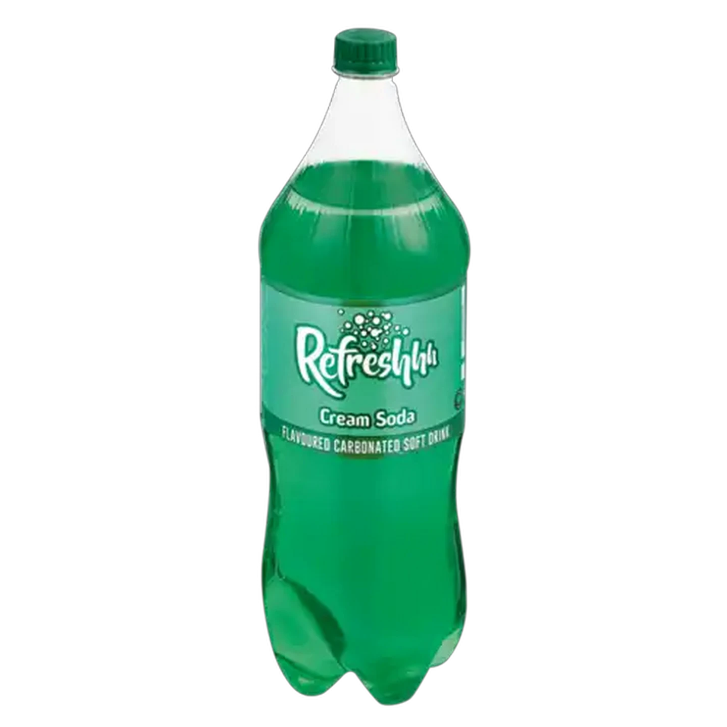 Image of Refreshhh Cream Soda Flavoured Sparkling Soft Drink 6 x 2L