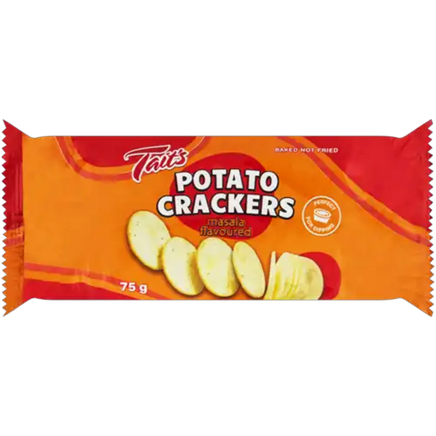 Image of Tait's Masala Flavoured Potato Crackers 75g