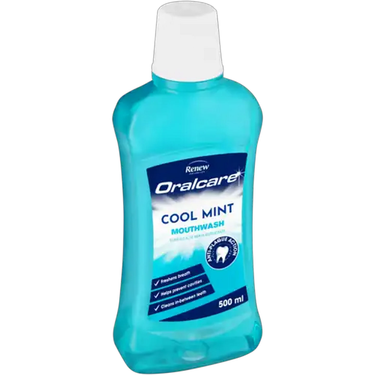 Image of Renew Oralcare Cool Mint Mouthwash 500ml