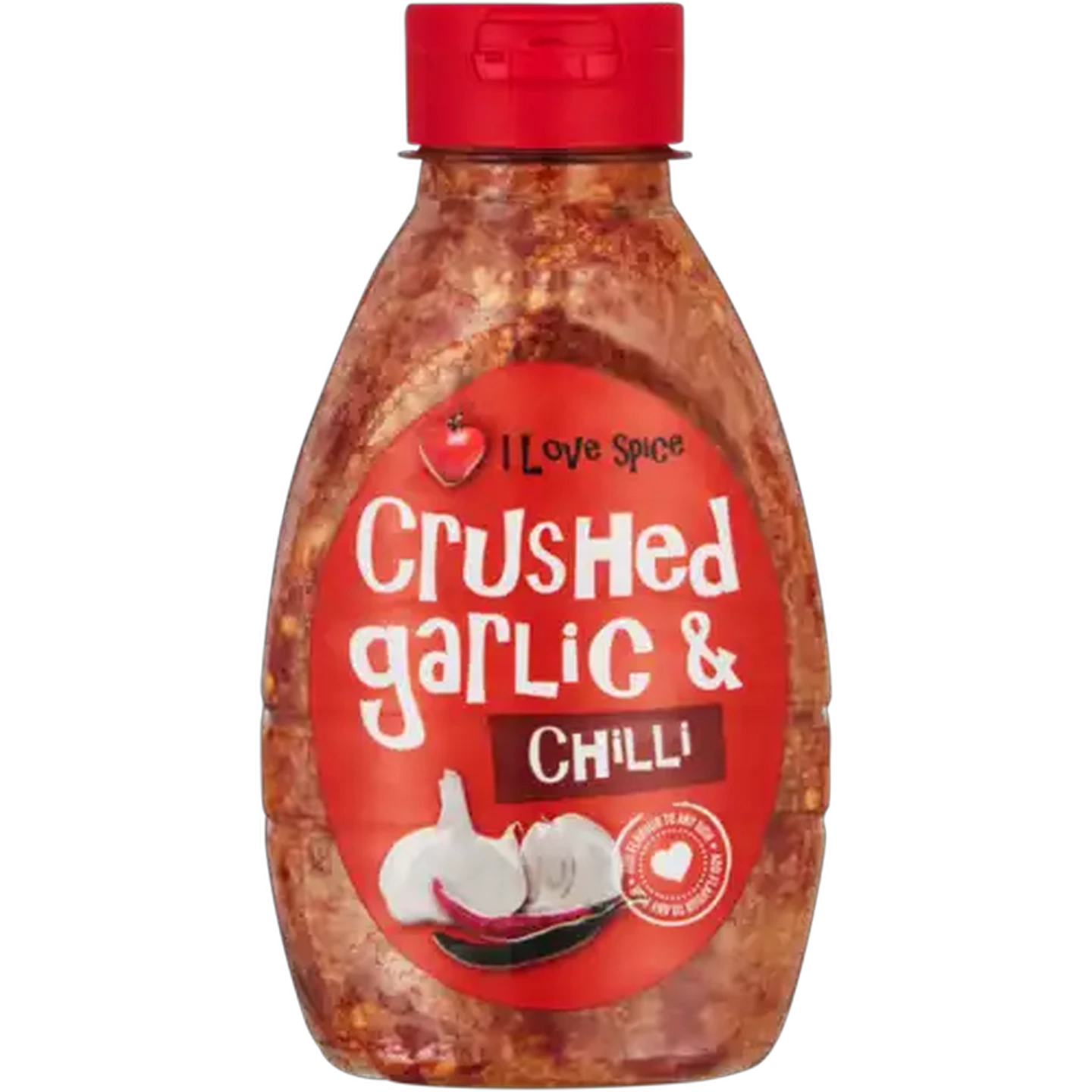 Image of I LOVE SPICE Crushed Garlic & Chilli 375ml