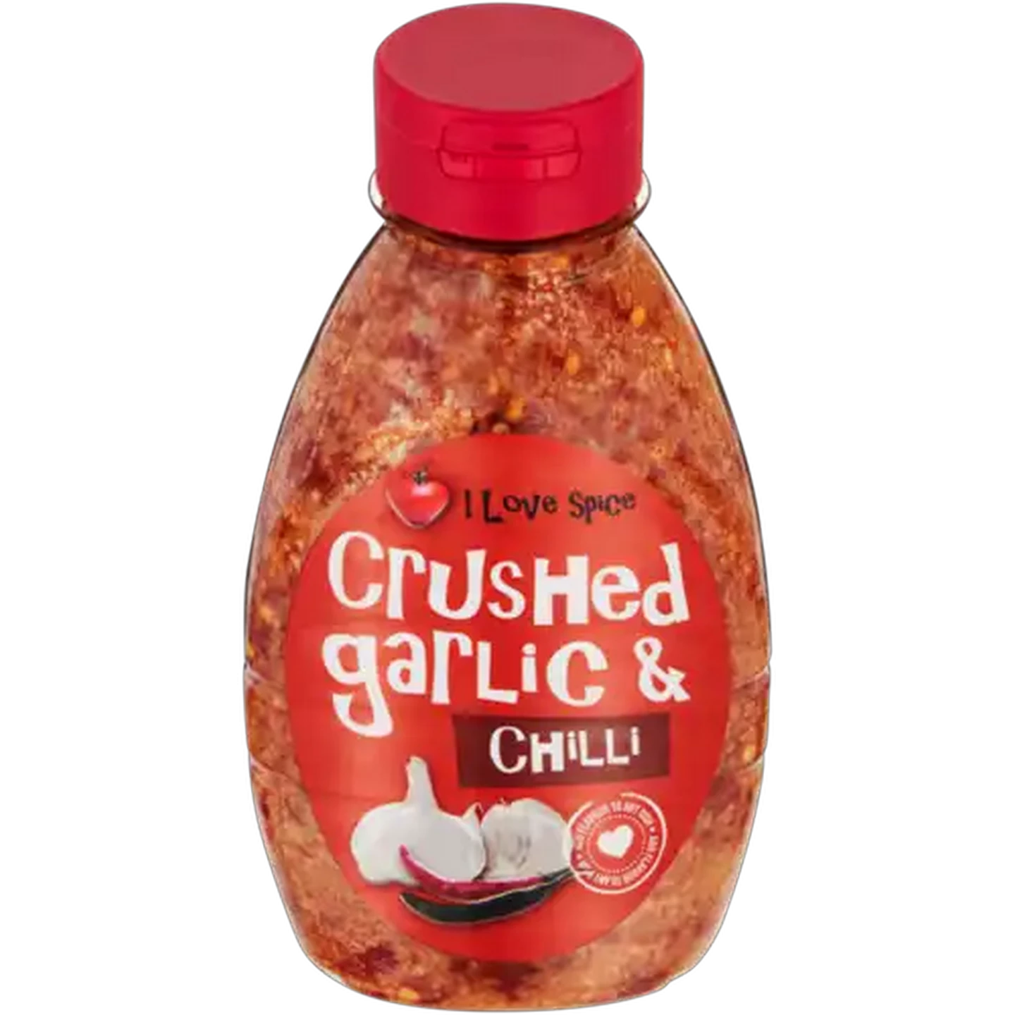 Image of I LOVE SPICE Crushed Garlic & Chilli 375ml