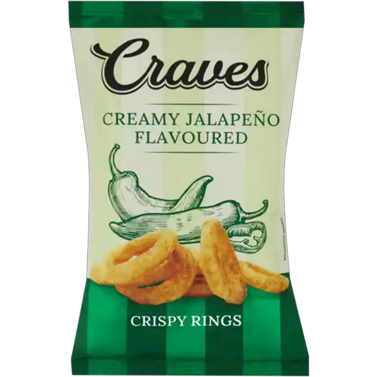 Checkers Sixty60 | Craves Creamy Jalapeño Flavoured Crispy Rings 60g