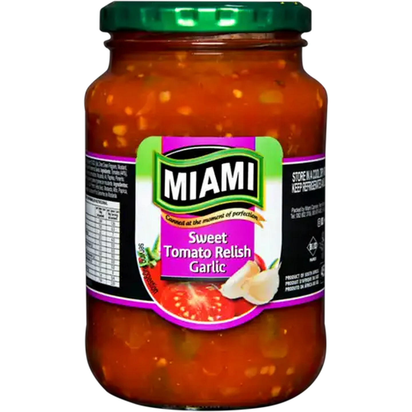 Image of Miami Sweet Tomato Relish with Garlic 450g