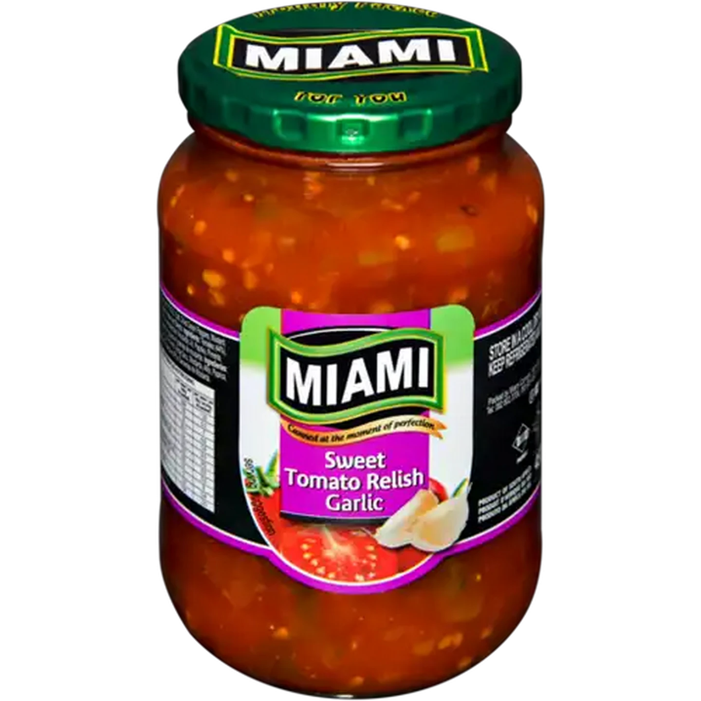 Image of Miami Sweet Tomato Relish with Garlic 450g