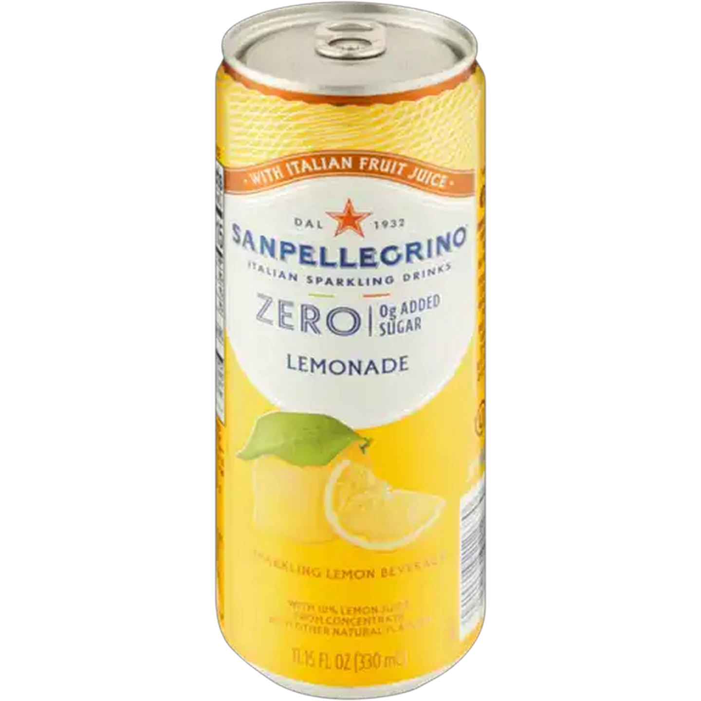 Image of Sanpellegrino Lemonade Zero Italian Sparkling Drink 330ml