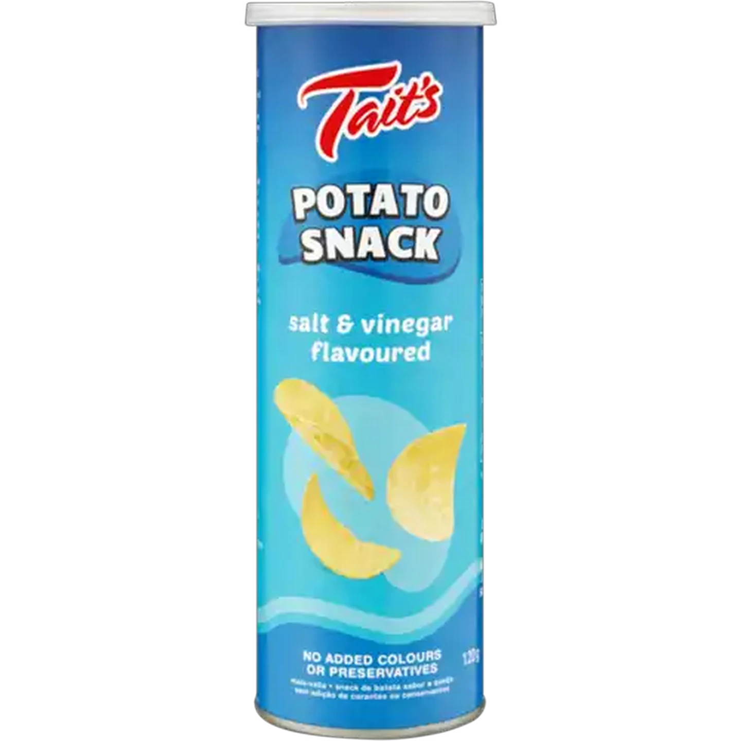Image of Tait's Salt & Vinegar Flavoured Potato Snack 120g
