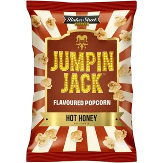 Jumpin Jack Hot Honey Flavoured Popcorn 100g