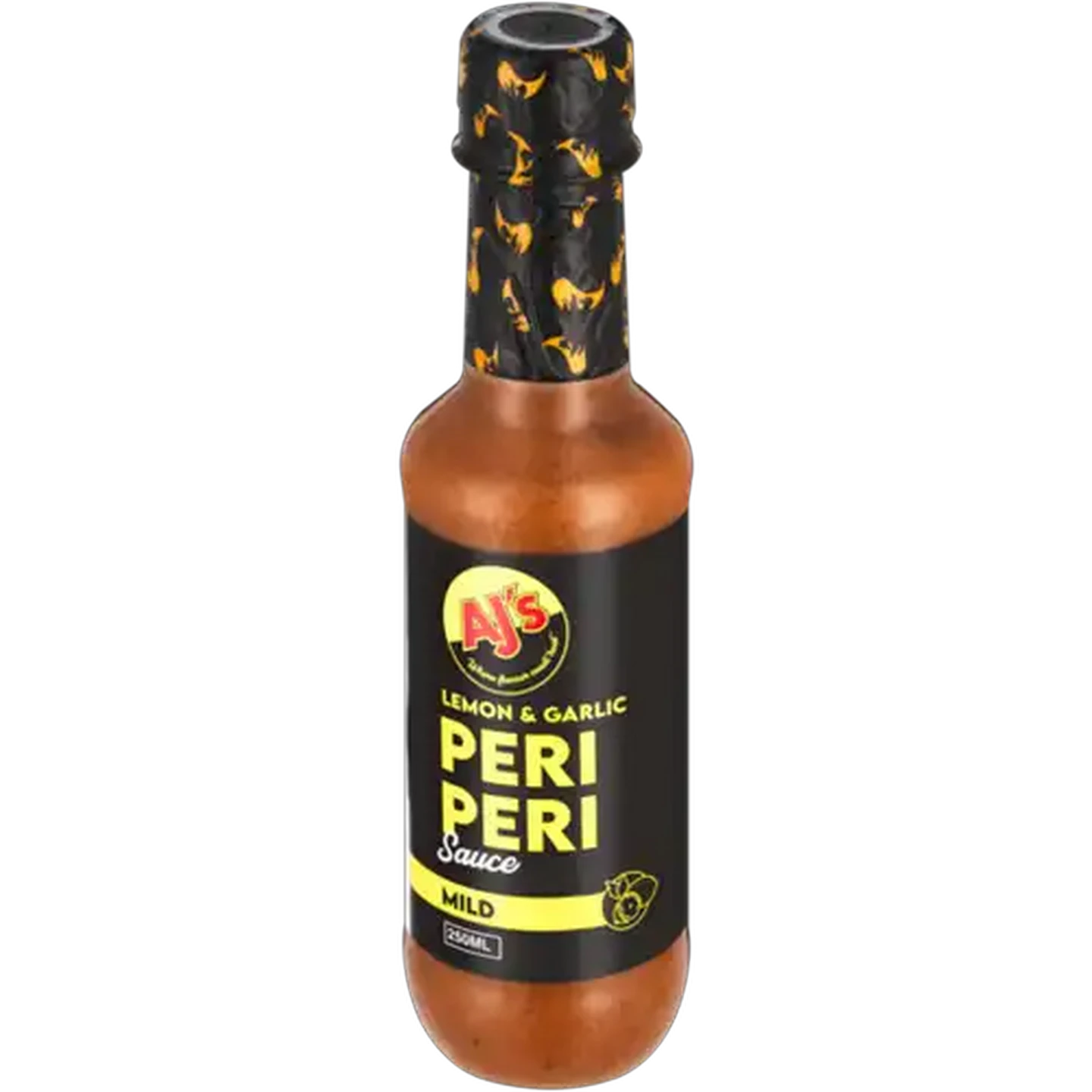 Image of AJ’s Mild Lemon & Garlic Peri Peri Sauce 250ml