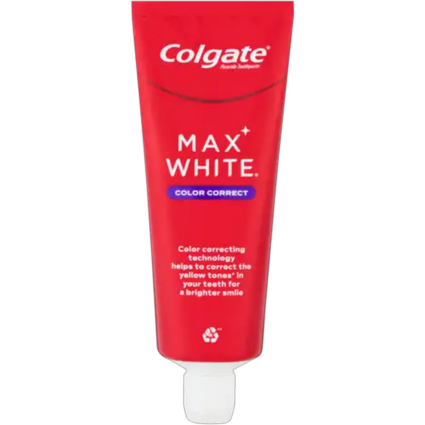 Image of Colgate Max White Fluoride Colour Correct Toothpaste 75ml